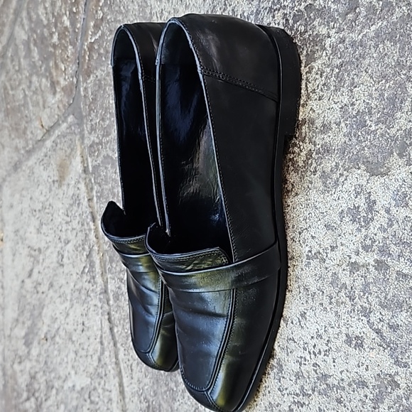 Georgia Armani leather loafer shoes Size 38 - Picture 2 of 11